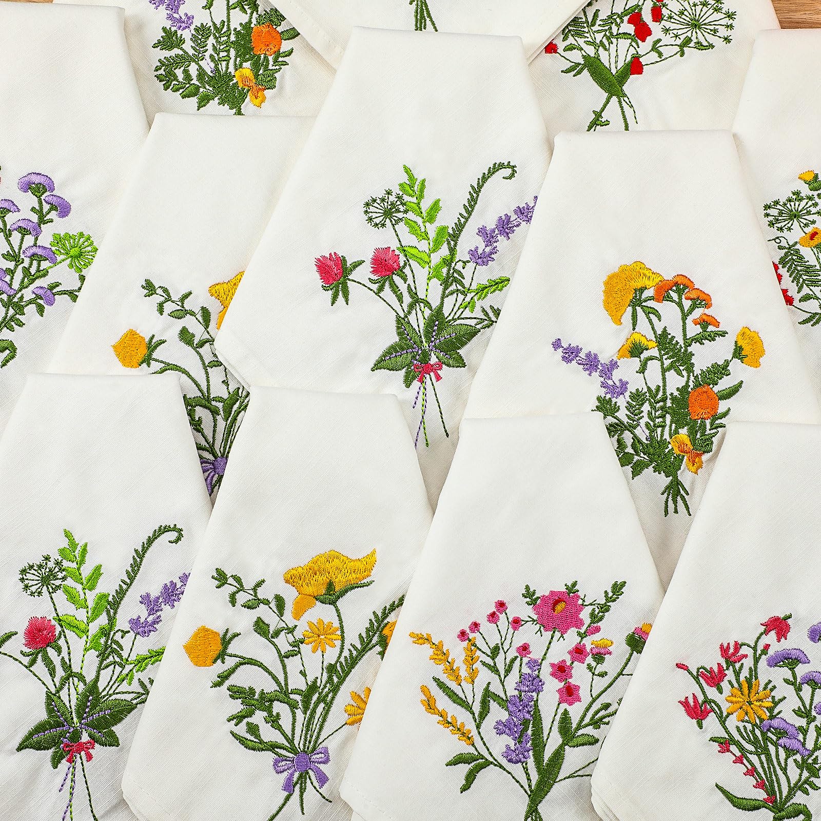 美品ꕥサラマリカ CTN LINEN FLOWER EMB ALL IN ONE 美品ꕥサラマリカ CTN LINEN FLOWER EMB ALL IN ONE